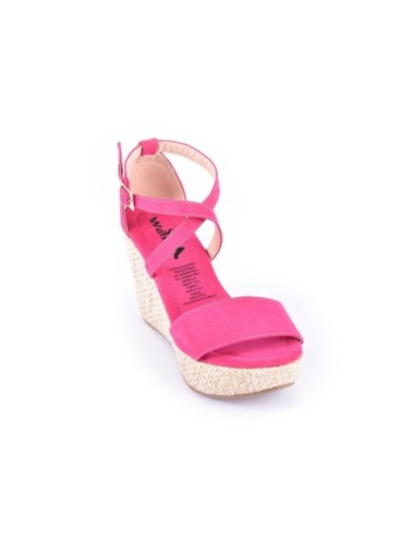 Skywalk Sandalias Plataformas Dama 962Dn07Fucsia