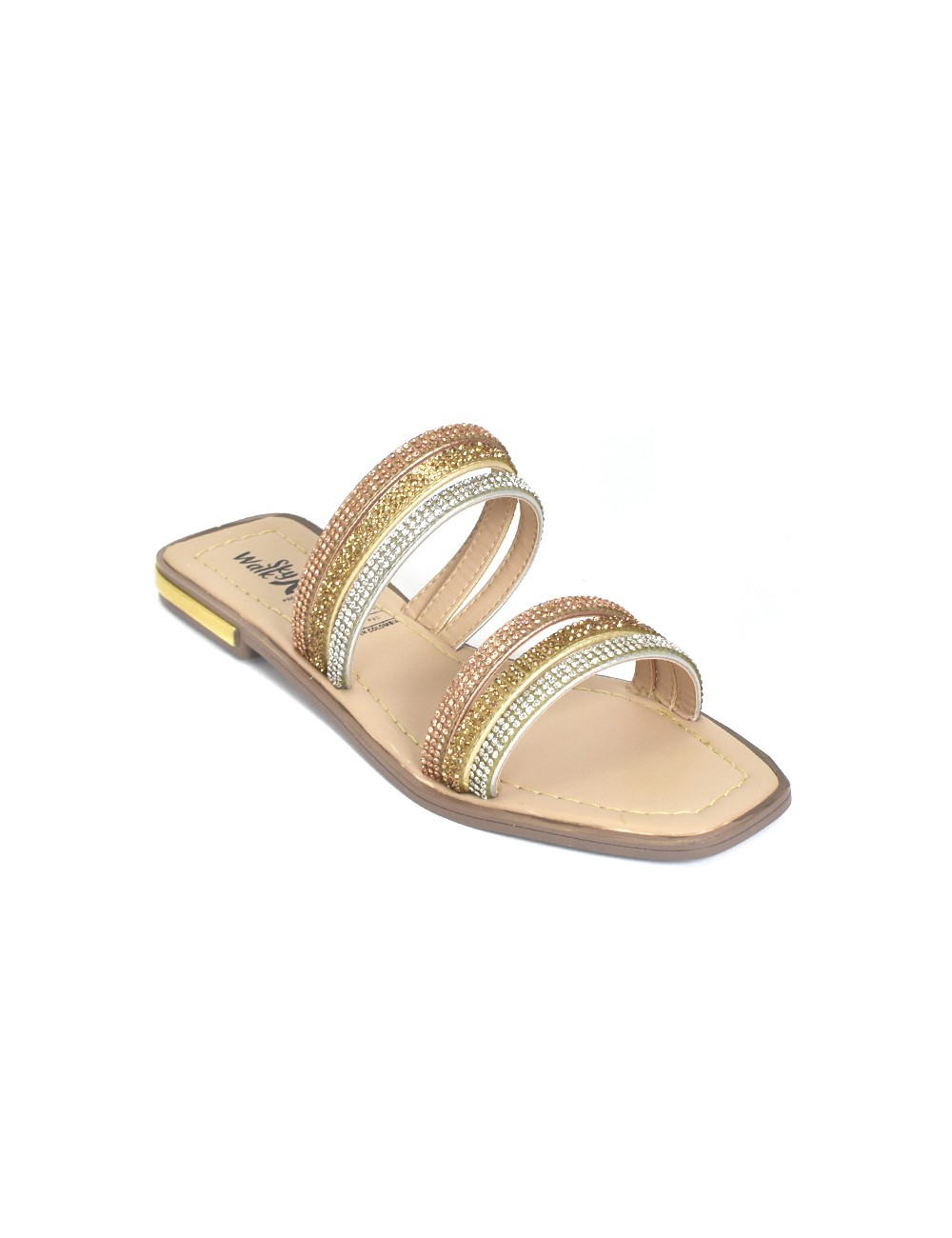 Skywalk Sandalias Planas Dama 48222303Multicolor