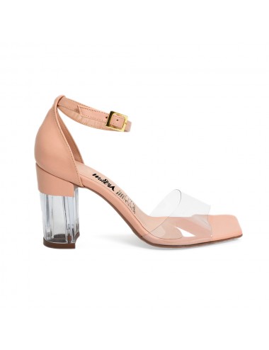 Skywalk Sandalias Tacones Cristal Dama 542K028Nude