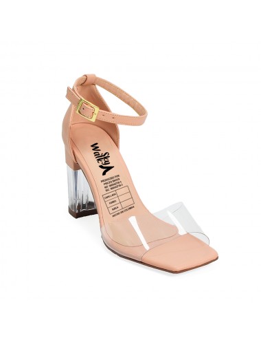 Skywalk Sandalias Tacones Cristal Dama 542K028Nude