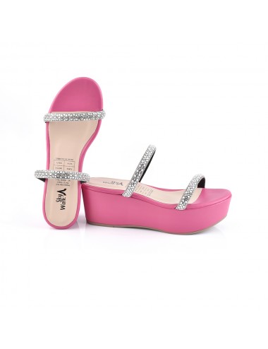 Skywalk Sandalias Plataformas Dama 882Brillantinafucsia