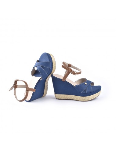 Skywalk Sandalias Plataformas Dama 462Tamaraazul