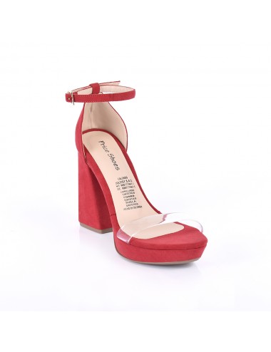 Skywalk Sandalias Tacones Mujer 542902Rojo