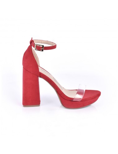 Skywalk Sandalias Tacones Mujer 542902Rojo